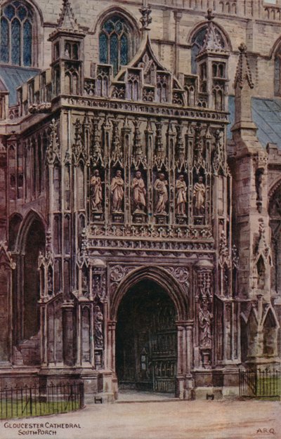 Catedral de Gloucester, South Porch de Alfred Robert Quinton