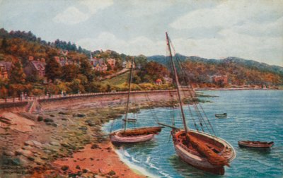 Grange-over-Sands, a partir do cais de Alfred Robert Quinton