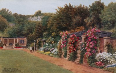 Jardins italianos, Holywell, Eastbourne de Alfred Robert Quinton