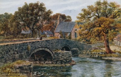 Ponte de Llanystrumwdy, Nr. Criccieth de Alfred Robert Quinton