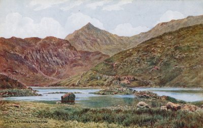 Llyn Llydaw e Snowdon de Alfred Robert Quinton