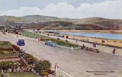 Desfile marinho e estuário, Barmouth de Alfred Robert Quinton