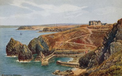 Mullion Cove, Cornwall (cor litho) de Alfred Robert Quinton