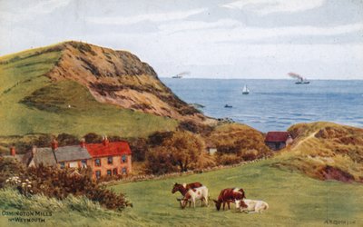 Osmington Mills, Nr Weymouth de Alfred Robert Quinton