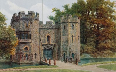 Ponte levadiça do palácio, poços de Alfred Robert Quinton