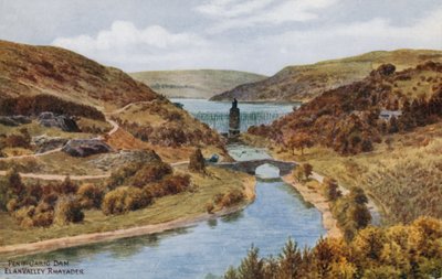 Barragem de Pen-y-Garig, Elan Valley, Rhayader de Alfred Robert Quinton