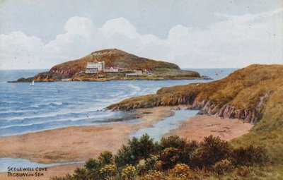 Sedgewell Cove, em Bigbury-on-Sea de Alfred Robert Quinton