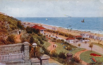 Spa Pavilion Gardens e Praia, Felixstowe de Alfred Robert Quinton