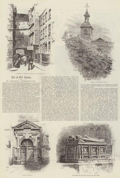 St Helen&39;s, Bishopsgate de Alfred Robert Quinton