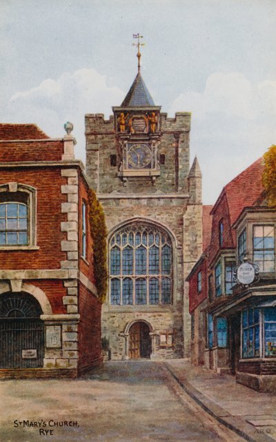 Igreja de Santa Maria, centeio de Alfred Robert Quinton