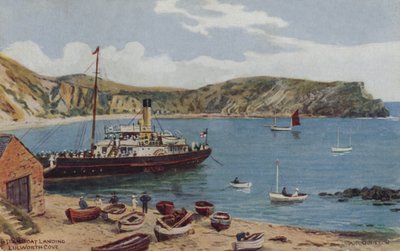 Embarcação a vapor, Lulworth Cove de Alfred Robert Quinton