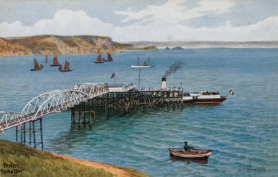 Tenby, Pier e Bay de Alfred Robert Quinton