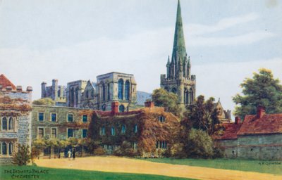 O Palácio dos Bispos, Chichester de Alfred Robert Quinton