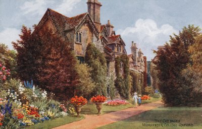 The Cottages, Worcester College, Oxford de Alfred Robert Quinton