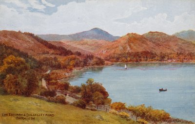 O estuário e Dolgelley Road, Barmouth de Alfred Robert Quinton