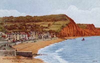 A frente dos jardins de Connaught, Sidmouth de Alfred Robert Quinton