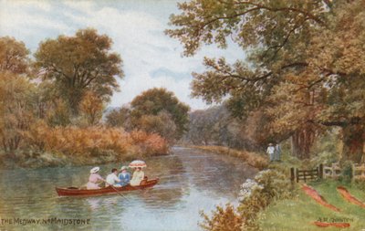 O Medway perto de Maidstone de Alfred Robert Quinton