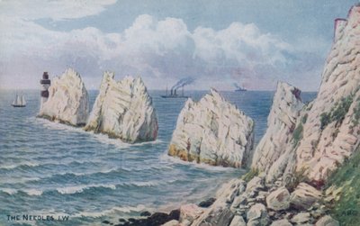 As agulhas, ilha de Wight de Alfred Robert Quinton