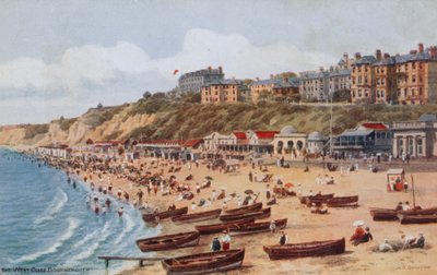 A, oeste, penhasco, bournemouth de Alfred Robert Quinton