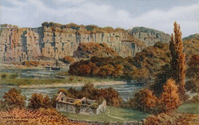 O Wye em Llancault, Nr Chepstow de Alfred Robert Quinton
