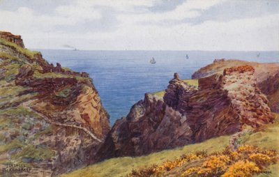 Tintagel, ilha e manter de Alfred Robert Quinton