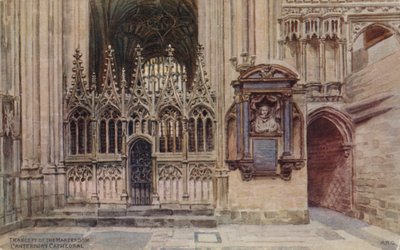 Trancept do martírio, Catedral de Canterbury de Alfred Robert Quinton