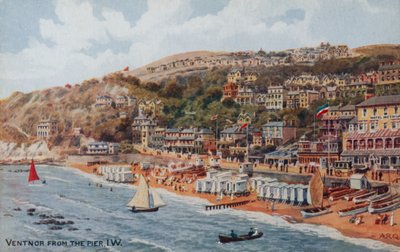 Ventnor do cais, ilha de Wight de Alfred Robert Quinton