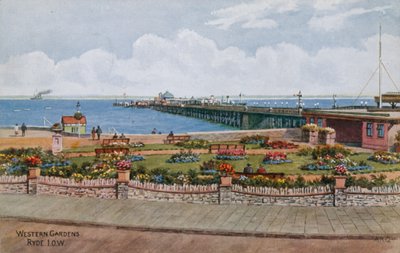 Jardins Ocidentais, Ryde IOW de Alfred Robert Quinton