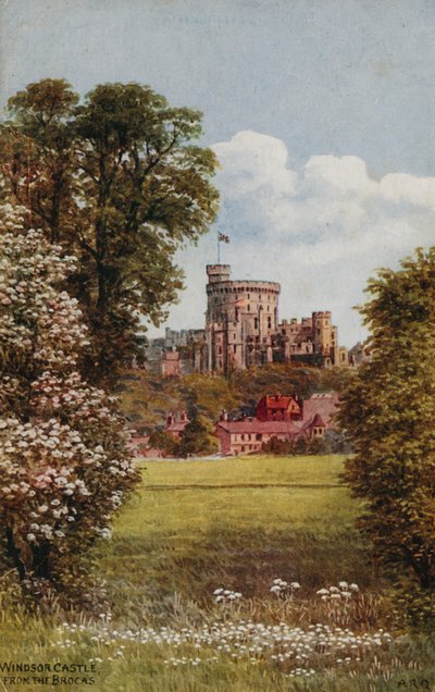 Castelo de Windsor from The Brocks de Alfred Robert Quinton