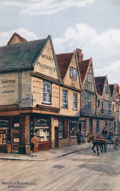 Lugar de nascimento de Wolsey, Ipswich de Alfred Robert Quinton