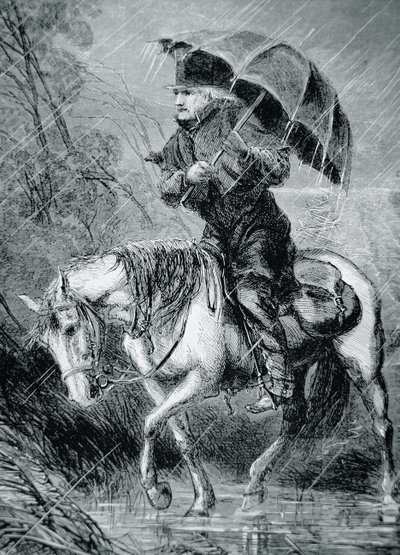 O Circuit Rider, ilustração do 