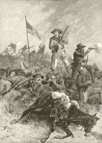 Última luta de Custer de Alfred Rudolph Waud