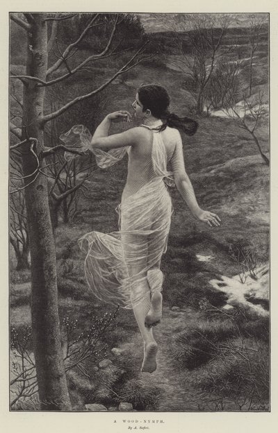 Uma ninfa da madeira de Alfred Seifert