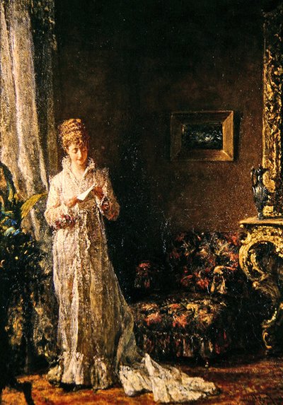 Lady in a Lace Dress (Boas Notícias) de Alfred Seifert