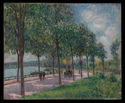 Alameda de castanheiros de Alfred Sisley