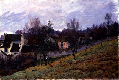 Outono em Louveciennes de Alfred Sisley
