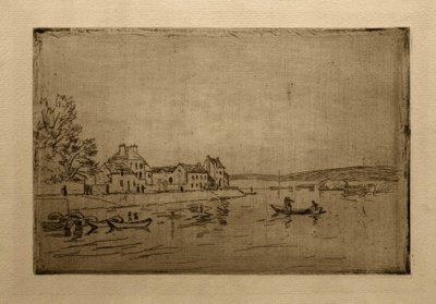 Loing&39;s Edge: As seis canoas ancoradas de Alfred Sisley