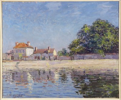 Margens do Loing, Saint-Mammes de Alfred Sisley