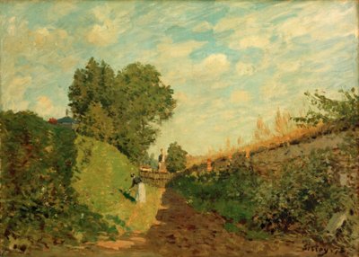 O jardim de Alfred Sisley