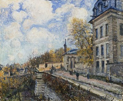 Fábrica em Sevres; La Manufacture de Sevres, 1879 de Alfred Sisley