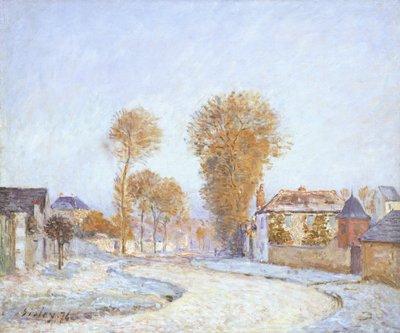 First Frost de Alfred Sisley