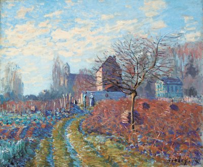 Gelee Blanche - verão de São Martinho, 1874 de Alfred Sisley