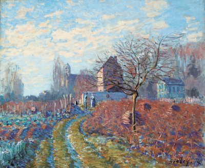 Gelee Blanche - verão de São Martinho, 1874 de Alfred Sisley