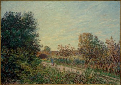 A estrada de Alfred Sisley