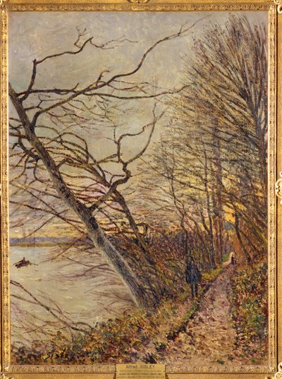 Le Bois des Roches, Veneux-Nadon ... de Alfred Sisley