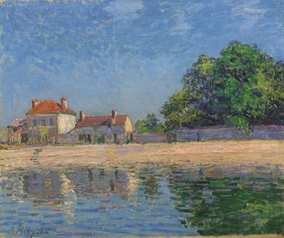 As margens do Loing, Saint-Mammes de Alfred Sisley