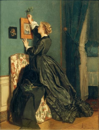 A. Sétimos, Domingo de Ramos de Alfred Emile Stevens