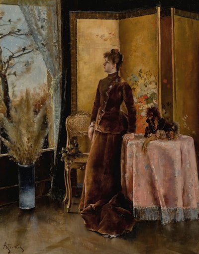 A neve. de Alfred Emile Stevens