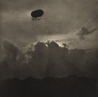 A Dirigible, publicado em outubro de 1911 (fotogravura) de Alfred Stieglitz