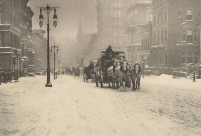 A Dreary Day, c.1897 (fotogravura) de Alfred Stieglitz
